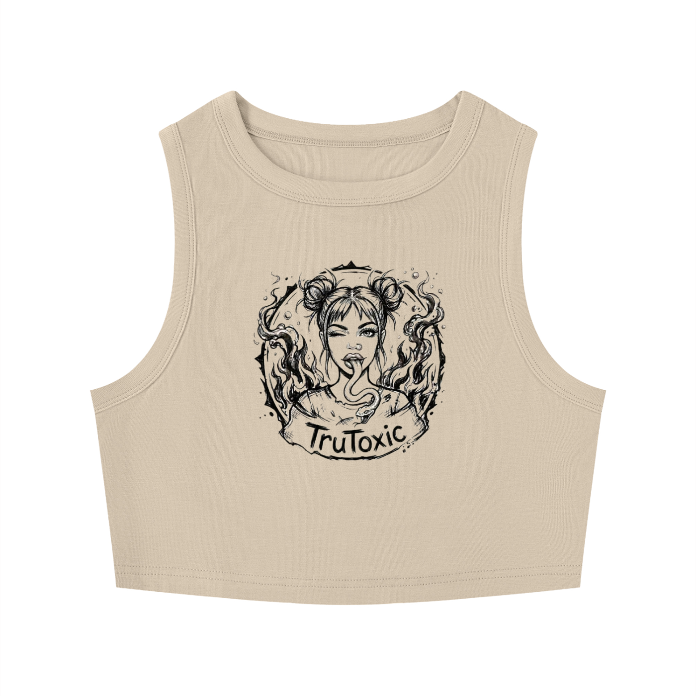 Crewneck Cropped Tank