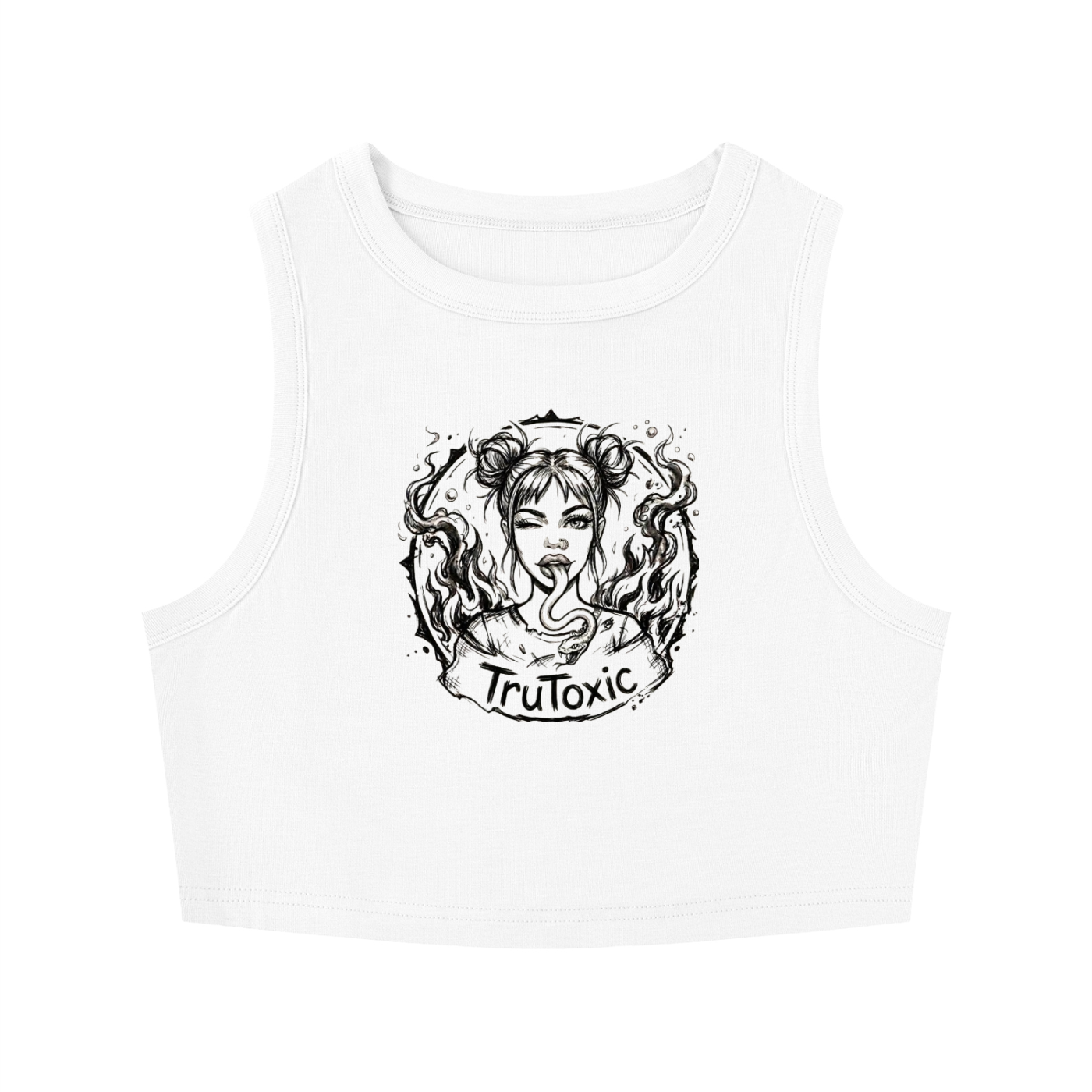 Crewneck Cropped Tank
